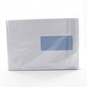 50 Enveloppes Blanches A Fen√Ätre A5 Format C5 - Gpv | Surdiscount