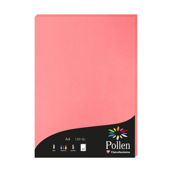 photo-Papier - A4 - Pollen - Litchi - 120g - 50 feuilles - Clairefontaine
