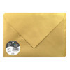 photo - Enveloppes - Format C5 - 162x229mm - Pollen - Or - 20 unités - Clairefontaine