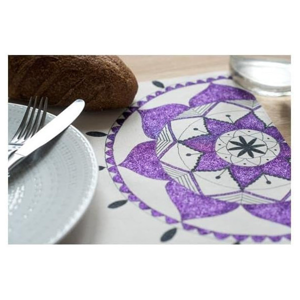 Enduit pour plastifier du tissus - Toile cirée - Texti'Plast - Cléopâtre - 3 pots 250g