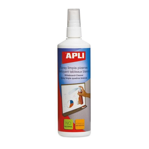 photo-Spray nettoyant pour tableau blanc - 250ml - Apli