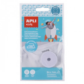 photo-Ruban thermocollant - 1 cm x 3 m - Blanc - Apli Kids