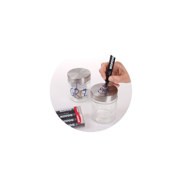 Acheter Marqueur Permanent "K Marker" - Pointe Ogive - Kores - Noir pas cher