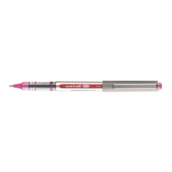 Stylo roller rose Uni Ball EYE pointe fine 0,7mm
