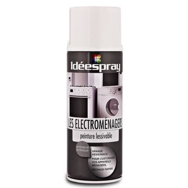 Bombe de peinture électroménager - Blanc - Sinto pas cher