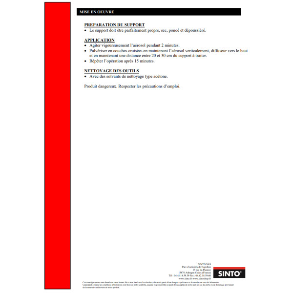 Acheter Bombe de peinture radiateur - blanc mat - Sinto pas cher