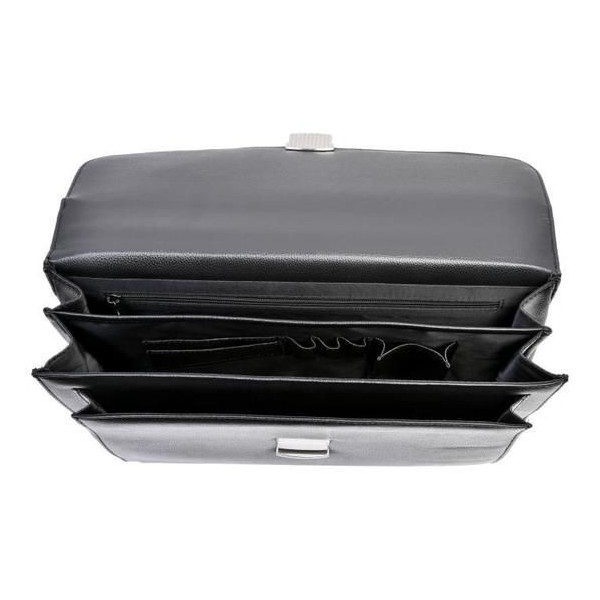 Cartable Affaire - 3 Compartiments - Noir - Cristo | à seulement 34,99 €