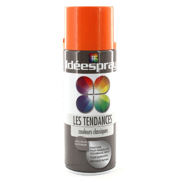 Bombe de peinture - orange acide - Sinto pas cher