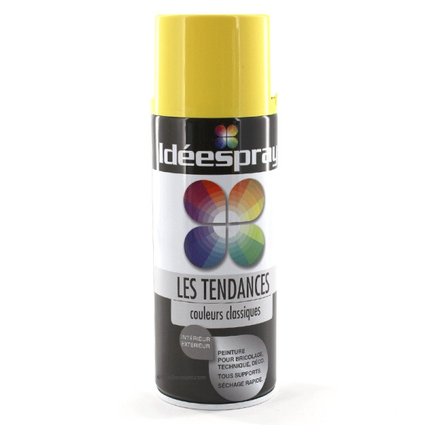 Bombe de peinture - jaune anis - Sinto pas cher