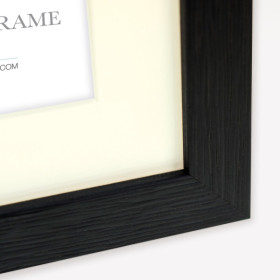 Cadre photo - Format photo 7x10 ou 10x15cm - Format cadre 14x18cm - Noir