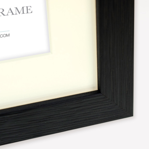 Cadre photo - Format photo 7x10 ou 10x15cm - Format cadre 14x18cm - Noir