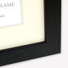 Cadre photo - Format photo 7x10 ou 10x15cm - Format cadre 14x18cm - Noir
