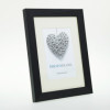Cadre photo - Format photo 7x10 ou 10x15cm - Format cadre 14x18cm - Noir
