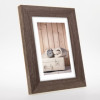 Cadre photo - Format photo 10x15cm - Format cadre 14x19cm - Marron