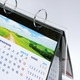 Cadre photo - Format photo 13x18cm - Cadre 20 x 21,2cm - Calendrier 12 mois