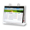 Cadre photo - Format photo 13x18cm - Cadre 20 x 21,2cm - Calendrier 12 mois