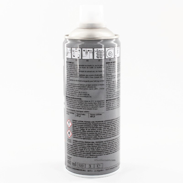 Bombe de peinture pour carrosserie - blanc brillant - Sinto | à seulement 8,99 €