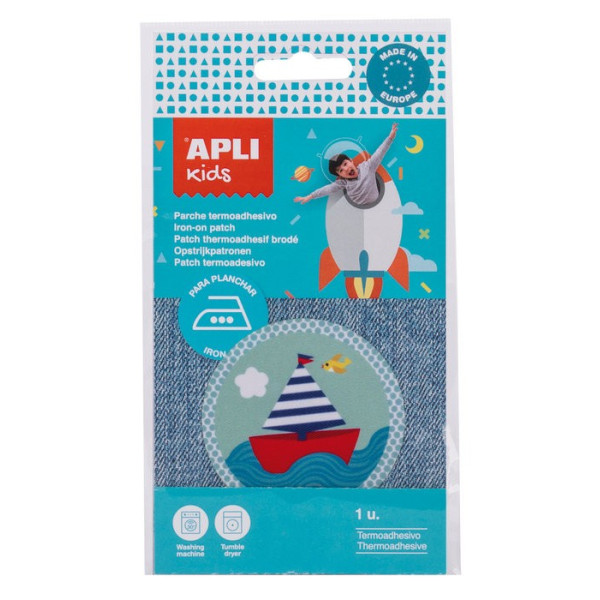 PATCH THERMOCOLLANT TISSE BATEAU 1 UNITÉ - APLI AGIPA