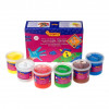 Coffret De Gouache Au Doigt - 6 Pots De 125 Ml - Jovi | Surdiscount