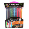 Colorbox Boîte De 12 Crayons Triangulaires De Couleur Et 12 Feutres Lavable Ulmann | à seulement 9,99 €