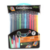 Colorbox Boîte De 12 Crayons Triangulaires De Couleur Et 12 Feutres Lavable Ulmann | Surdiscount