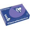 Papier Trophée 210G A4 250 Feuilles Violet - Clairefontaine pas cher