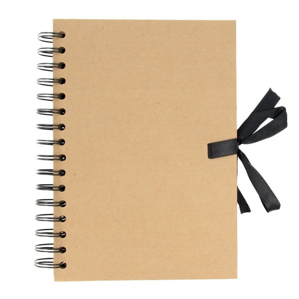 Carnet - Album - A5 - Spirale - Couverture kraft rigide - A personnaliser - Artemio