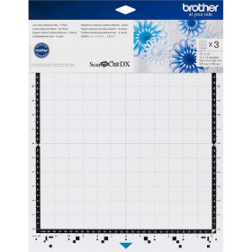 ScanNcutSDX - Brother - 3 supports adhésif à faible adhérence - 30,5x30,5cm