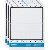 ScanNcutSDX - Brother - 3 supports adhésif à faible adhérence - 30,5x30,5cm