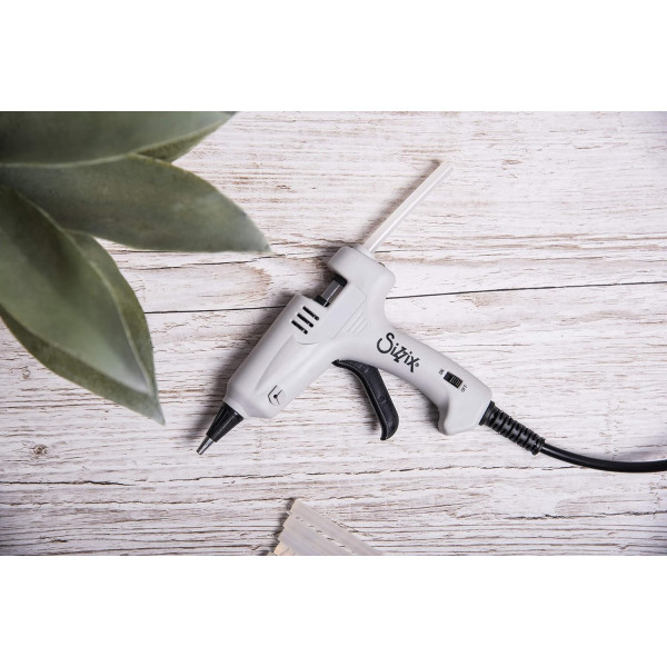 Pistolet à colle - Scrapbooking - Loisirs créatifs - Rechargeable avec bâton 7mm - Sizzix