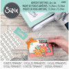 Feuilles adhésives - Permanente - 10 pièces - 15,24x15,24 cm - Scrapbooking - Sizzix