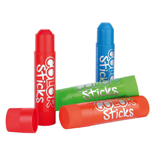 Pack De 6 Tubes Gouache Solide - Fluo - 6G | Surdiscount