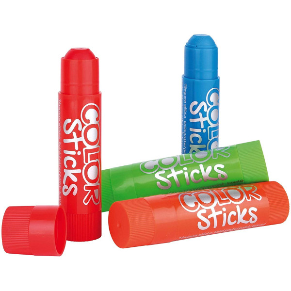 Lot De 12 Tubes De Gouache En Sticks - Apli Kids | Surdiscount