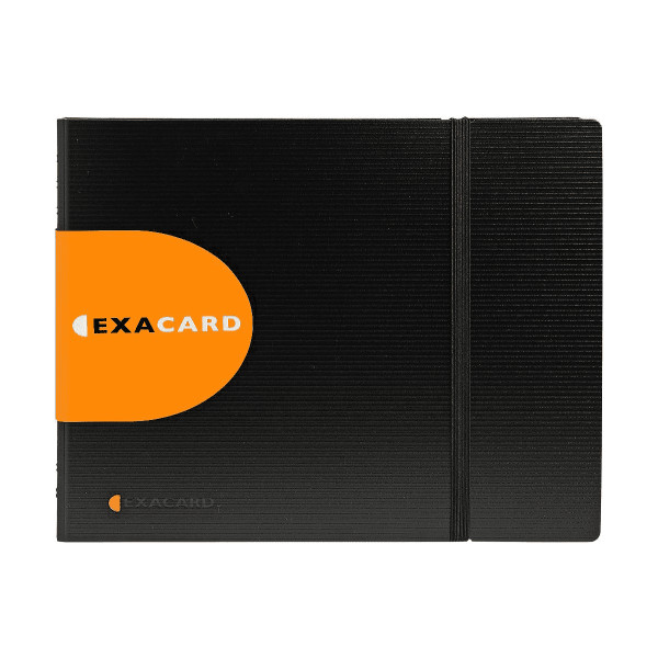 Porte Cartes De Visite Détachable Exacard Exactive 240 Cartes - 20X25Cm - Exacompta pas cher
