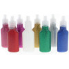 Colle à paillettes - Assortiment 8 couleurs - Papier, bois, plastique - 8x25ml - Scrapbooking