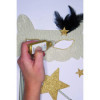 Colle à paillettes - Assortiment 8 couleurs - Papier, bois, plastique - 8x25ml - Scrapbooking