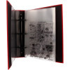 Classeur - Rangement pour motifs de tampons transparents - 15 pochettes - 25x22cm
