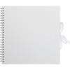 Album de scrapbooking - Album photo - 30x30cm - Blanc - Spirales - 40 pages