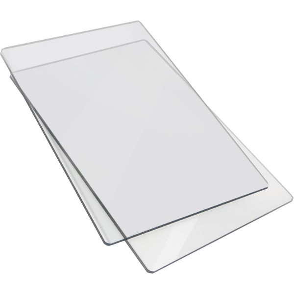 2 plaques de découpe - Pour machine Big Shot et Bigkick - Sizzix - 22,5x15,5cm