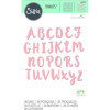 Modèles pour machine de découpe - Forme lettres alphabet - Sizzix - Compatible Big Shot