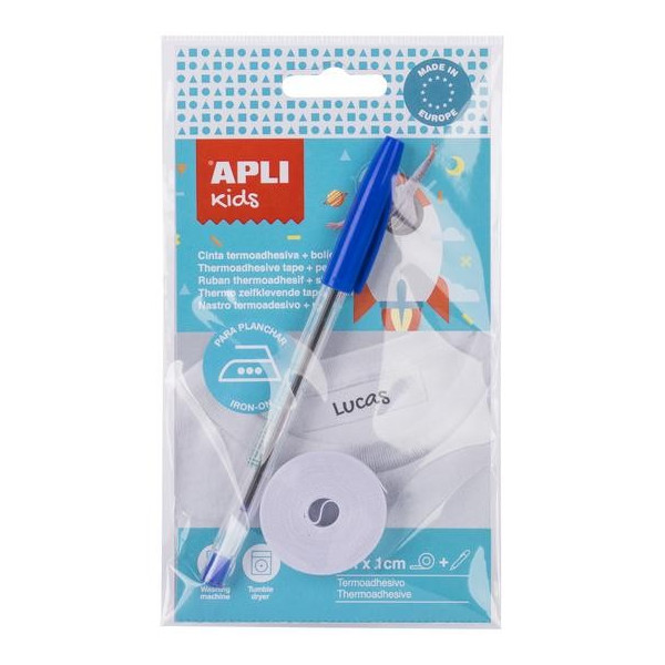 RUBAN THERMO-ADHESIF 3M + STYLO APLI 17809
