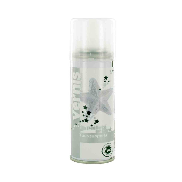photo-Vernis - Pailleté - Argent - Tous supports - Loisirs créatifs - CTOP - 125ml