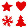 Perforatrices - Noël - Sapin - Etoile - Flocon - 4 modèles - Scrapbooking