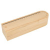 Plumier - 2 compartiments - En bois - 23,5x6,5cm - A personnaliser