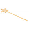 Baguette magique - En bois - A décorer - Princesse - Enfant - 27,3x7x1cm