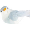 Oiseaux décoratifs - 10cm - 6 pièces - Sur pince - Loisirs créatifs - Déco