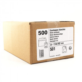ENVELOPPES B/500 AUTO ADHÉSIVE C6 80G - GPV 501
