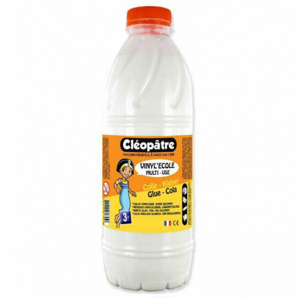 COLLE BLANCHE CLÉOPÂTRE - VINYL'ECOLE - 1KG