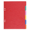Intercalaires - 17 X 22 Cm - 6 Positions - Carte Lustrée - Exacompta | Surdiscount