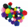 48 Pompons Décoratives 1,5-3,5 Cm Effet 3D - Ctop pas cher